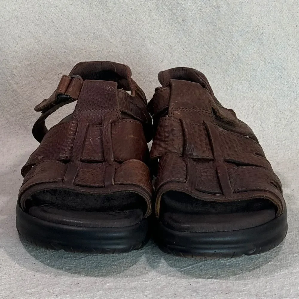 GBX Leather Sandals Mens Size 11M